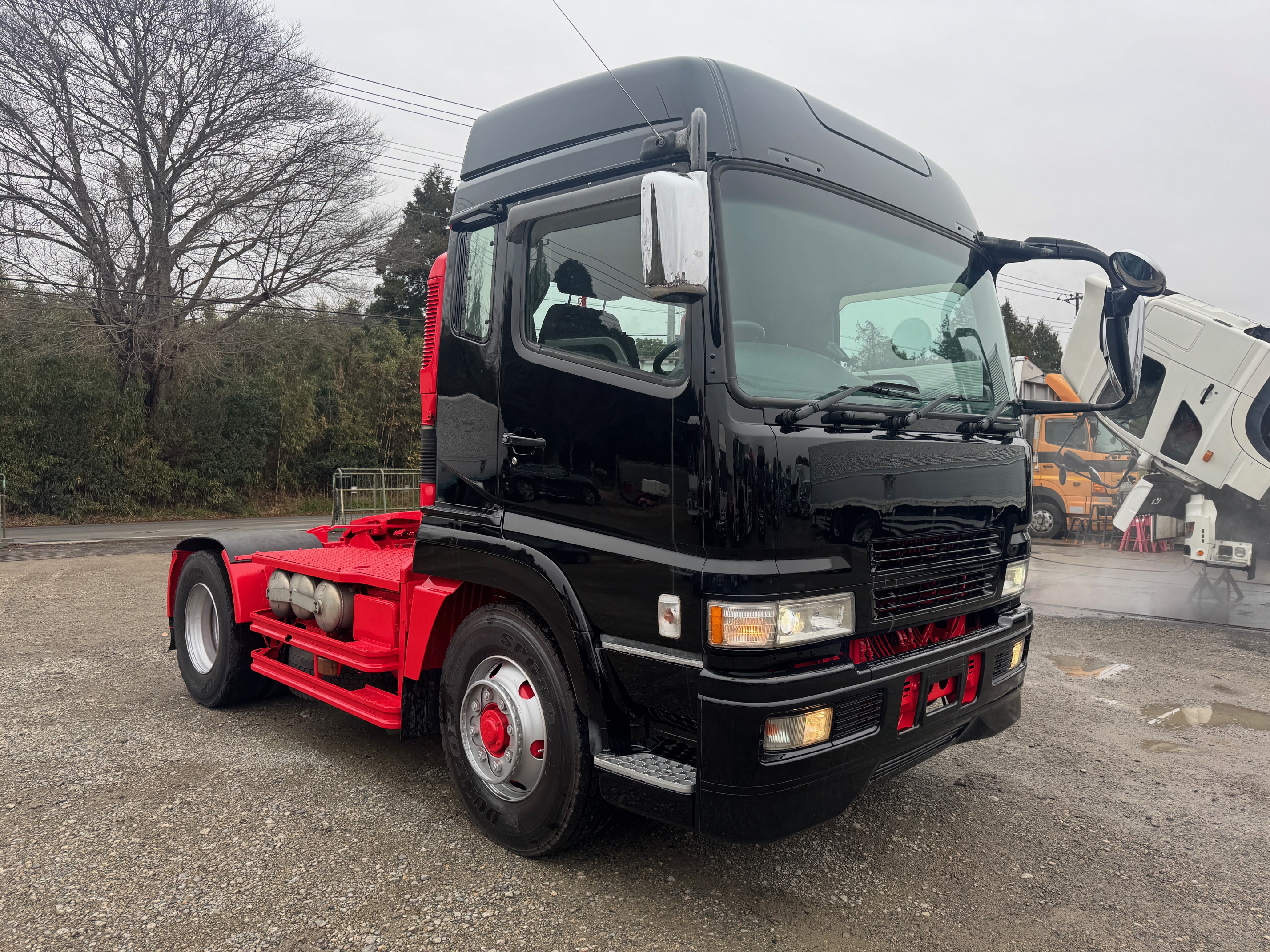 三菱ふそうスーパーグレート★480馬力　★V8　★エアサス　★ハイルーフ