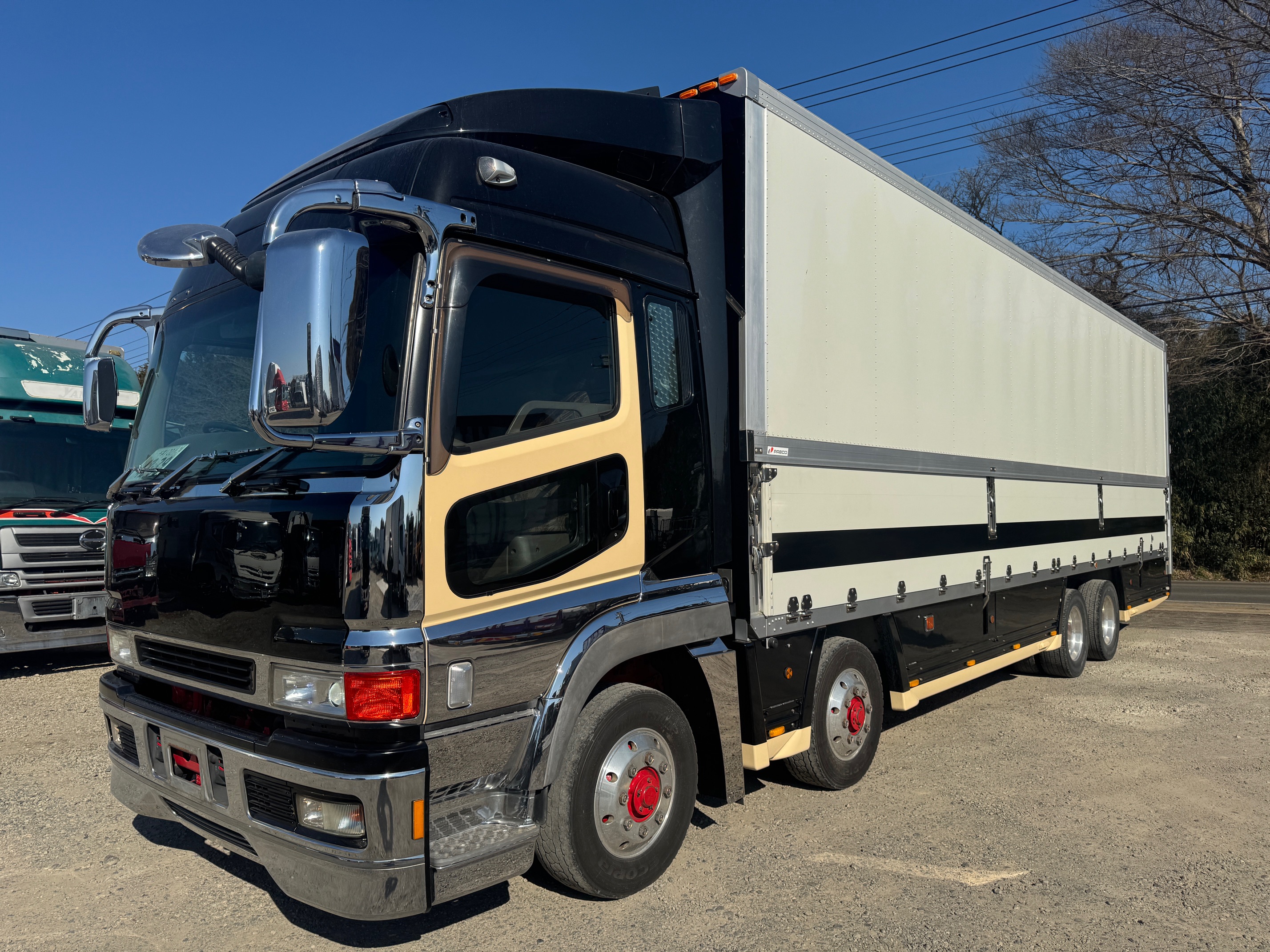 PJ-FS54JZ　リアエアサス三菱ふそうスーパーグレート