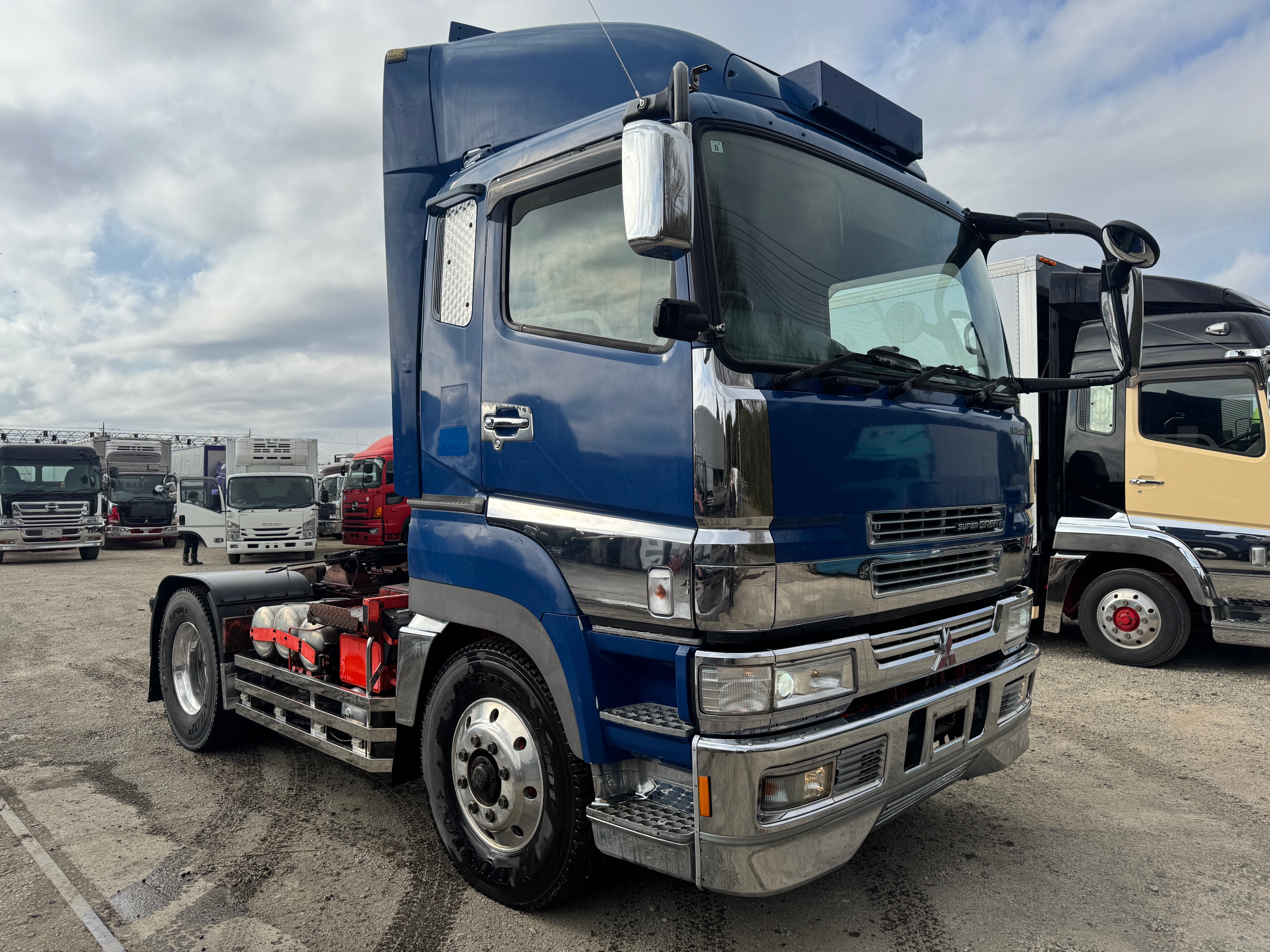 PJ-FP54JDR　リアエアサス三菱ふそうスーパーグレート