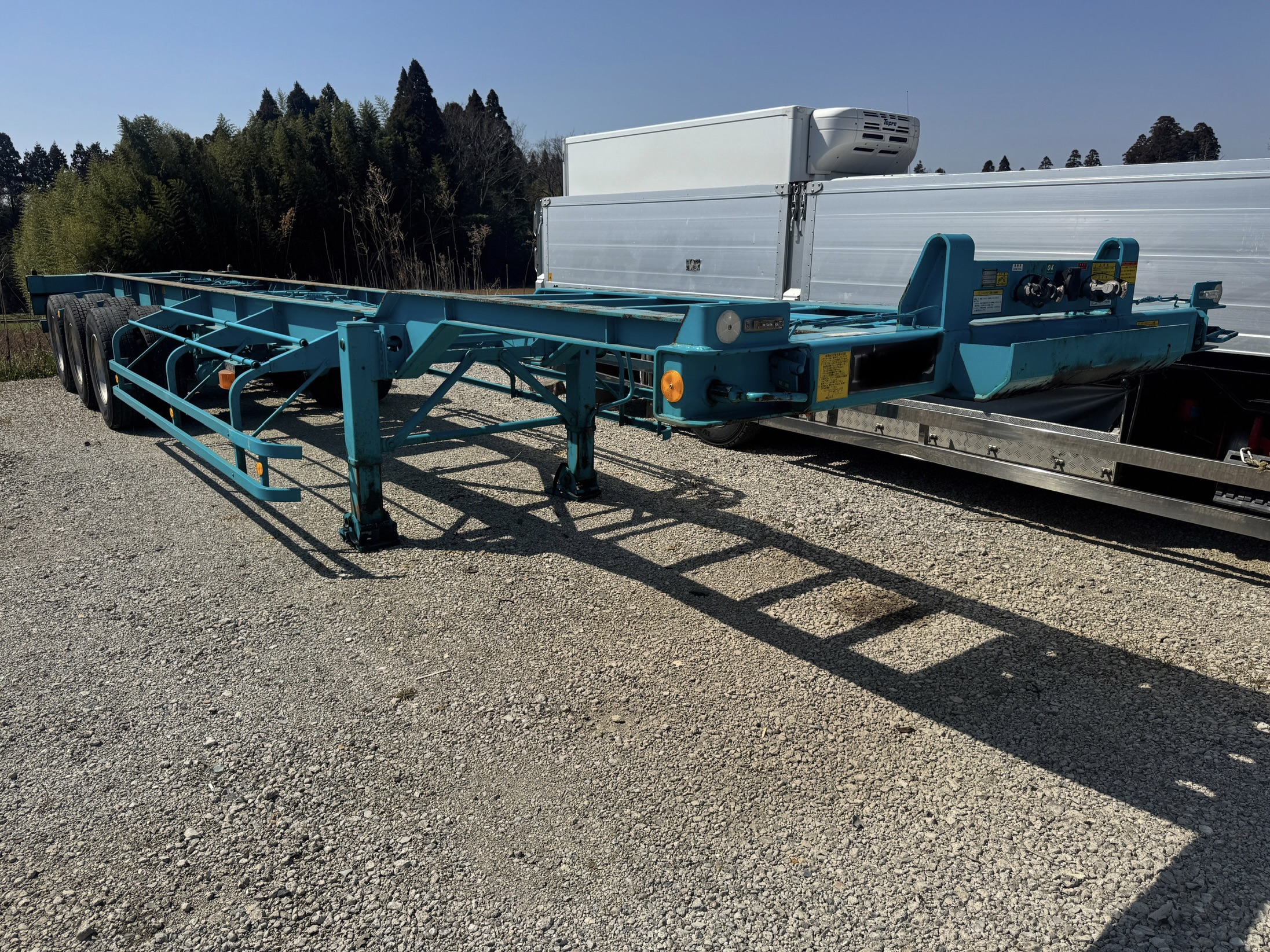 その他フルハーフ★40フィートコンテナシャシ　★リフトアクスル　